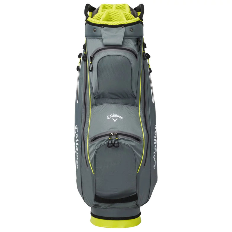 Sac Chariot Chev 14 Dry Charcoal Florescent Yellow