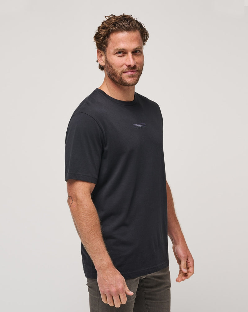 T-shirt Windside Black Homme