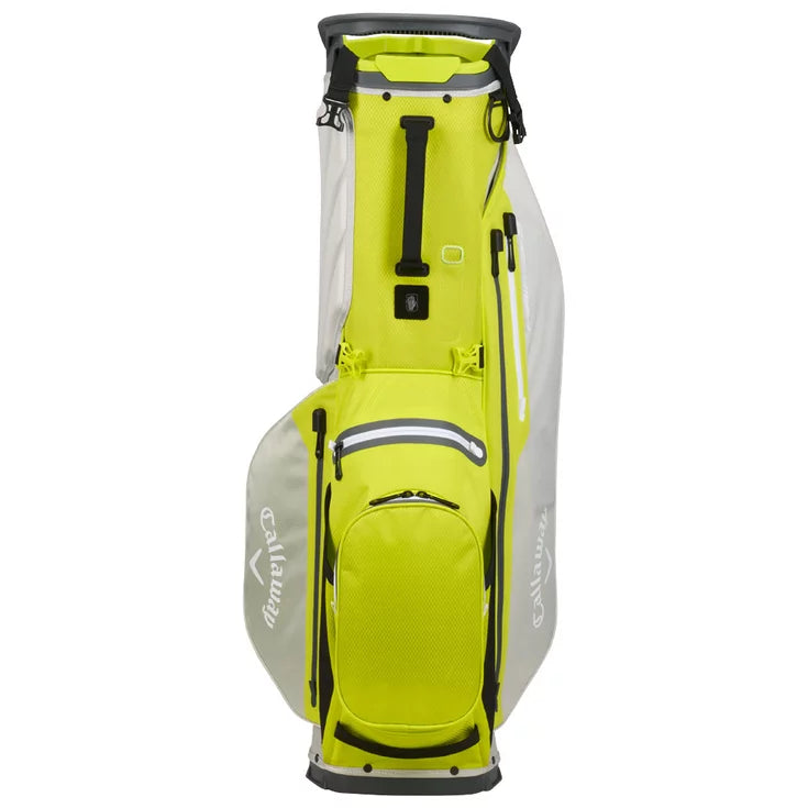 Sac Trépied Fairway + Stand Bag Fluo Yellow Grey