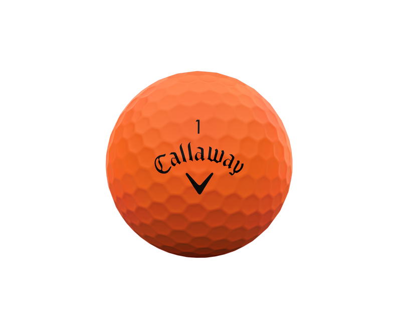 12 Balles de golf Supersoft Matt Orange