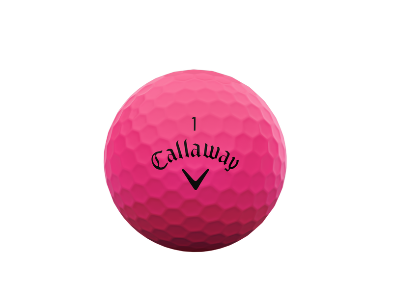 12 Balles de golf Supersoft Matt Pink