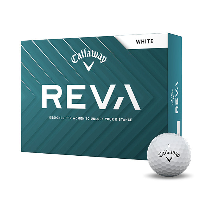 12 Balles de golf ERC Soft REVA White