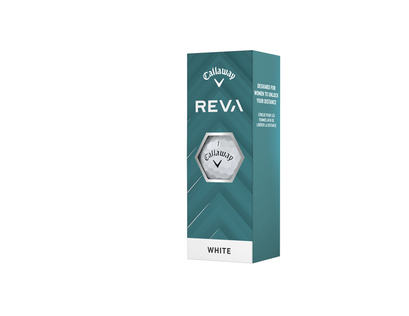 12 Balles de golf ERC Soft REVA White