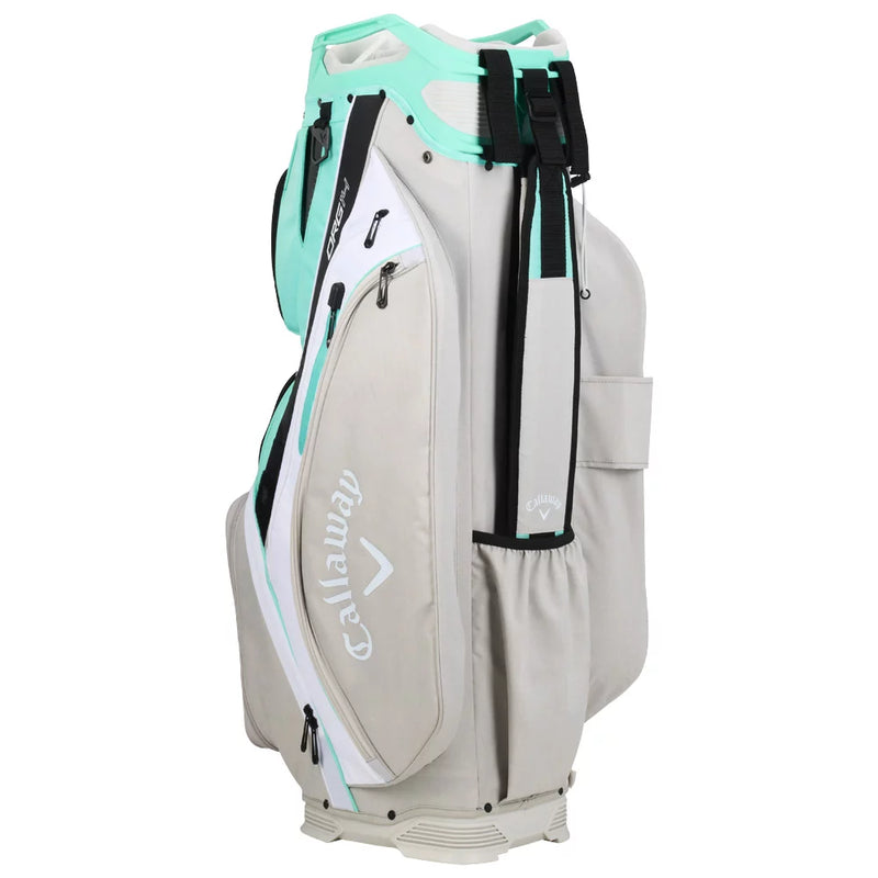 Sac Chariot Org 14 Aqua White Silver