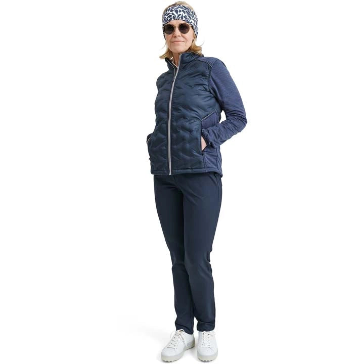 Veste Hybride Elgin Navy Femme