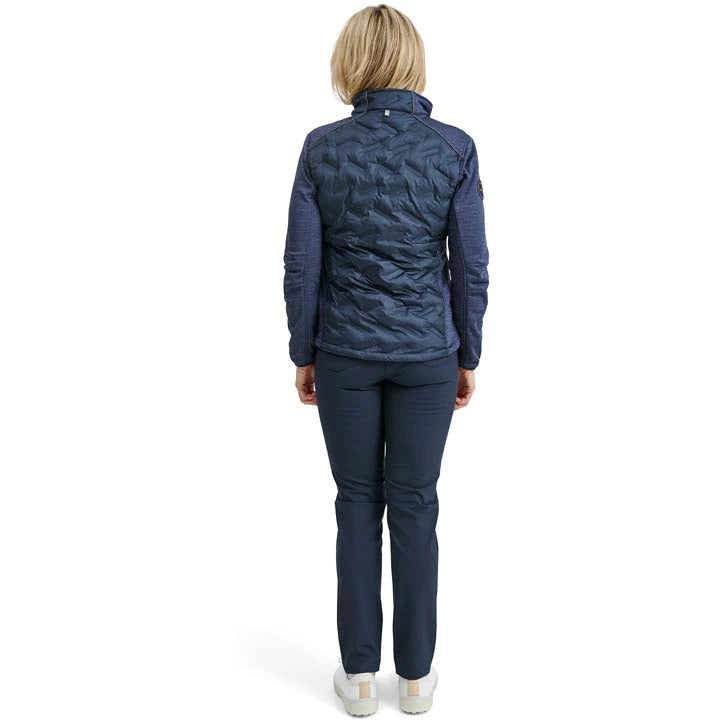 Veste Hybride Elgin Navy Femme