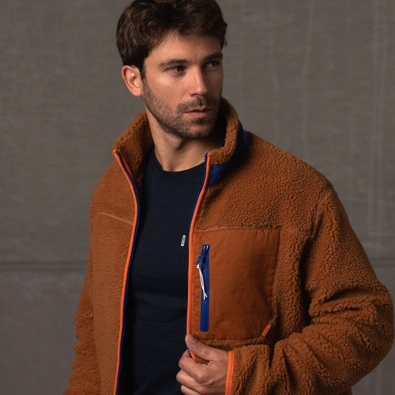 Veste Sherpa Camel