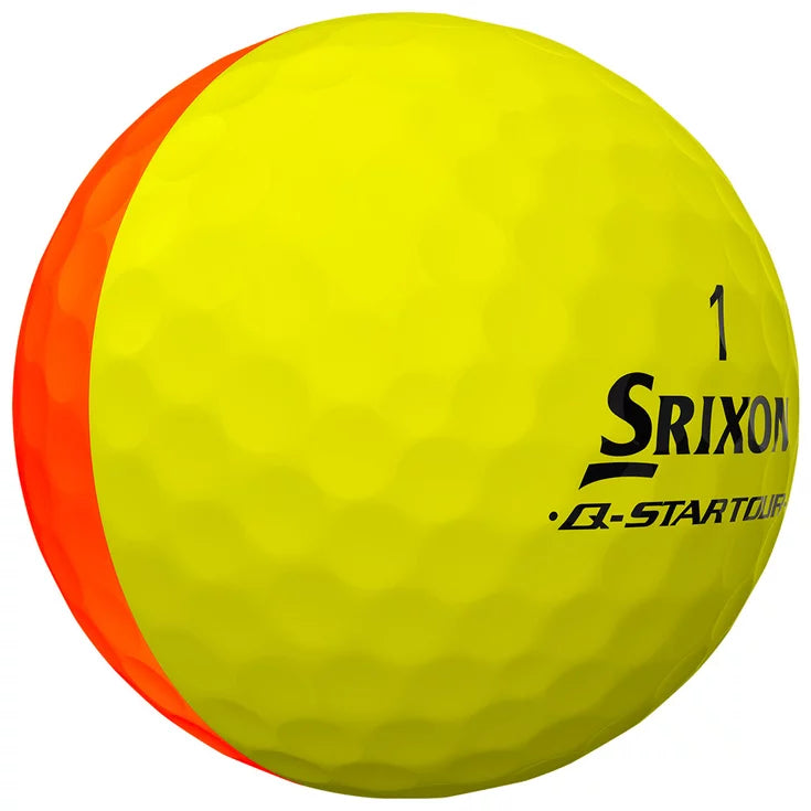 Pack 3x12 Srixon Q Star Tour Divide Jaune/Orange