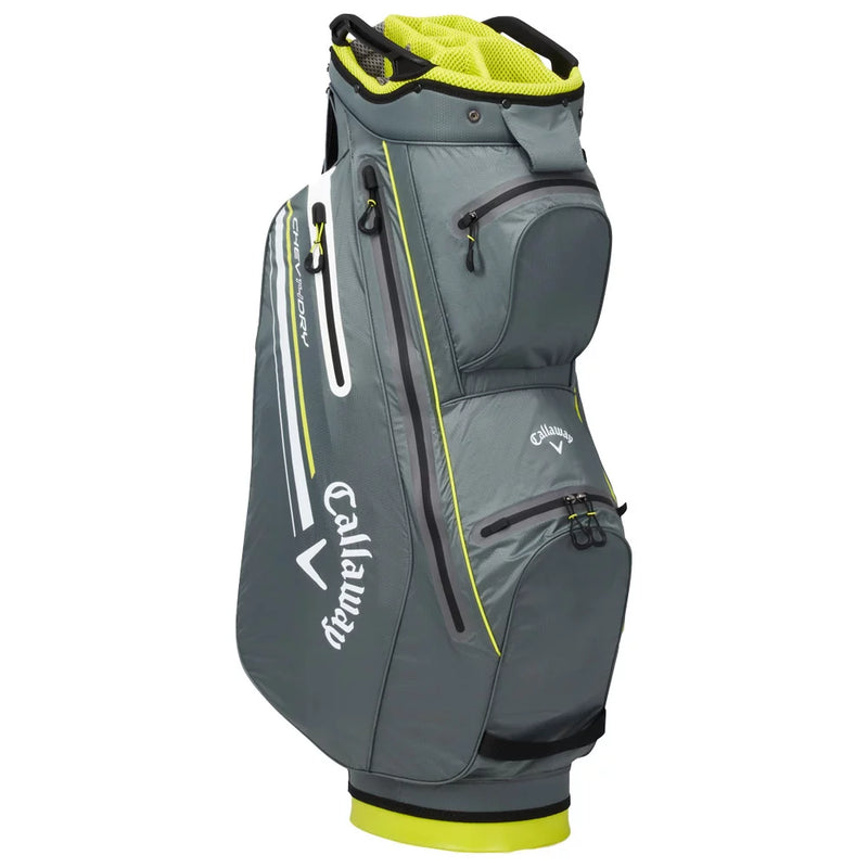 Sac Chariot Chev 14 Dry Charcoal Florescent Yellow