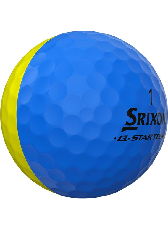 Pack 3x12 Srixon Q Star Tour Divide Jaune/Bleu