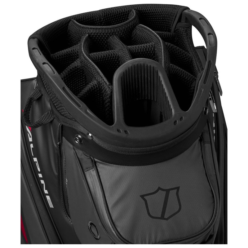 Sac Chariot Alpine Black Red