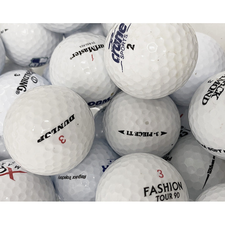 50 Balles de golf Mix Reconditionnées