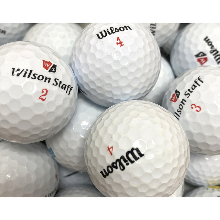 50 Balles de golf Mix Wilson Reconditionnées