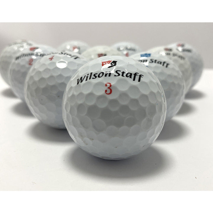 50 Balles de golf Mix Wilson Reconditionnées