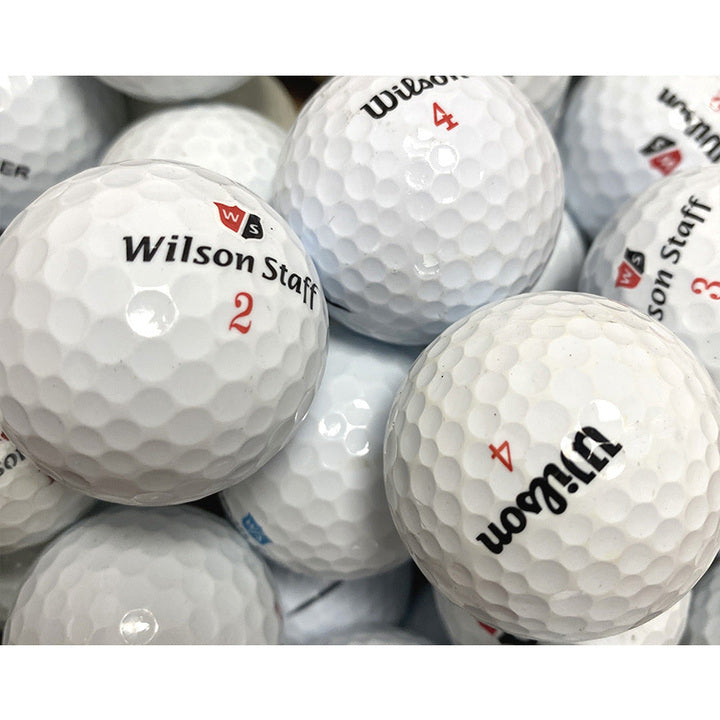 50 Balles de golf Mix Wilson Reconditionnées