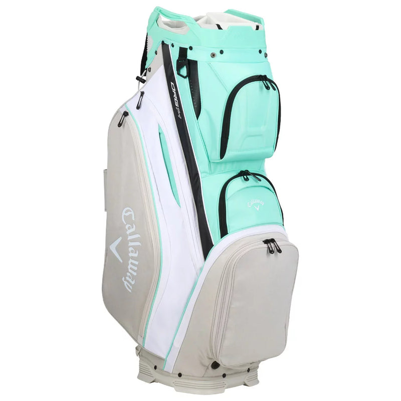 Sac Chariot Org 14 Aqua White Silver