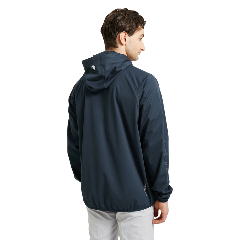 Hoodie Waterproof Bounce Navy Homme