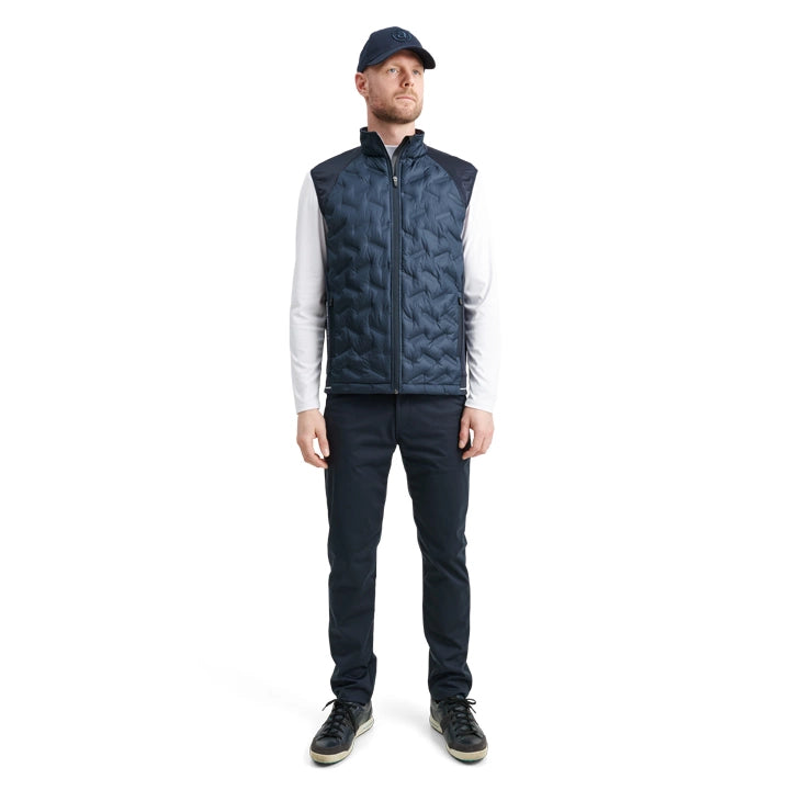 Veste Hybride Sans Manches Grove Navy Light Grey Homme