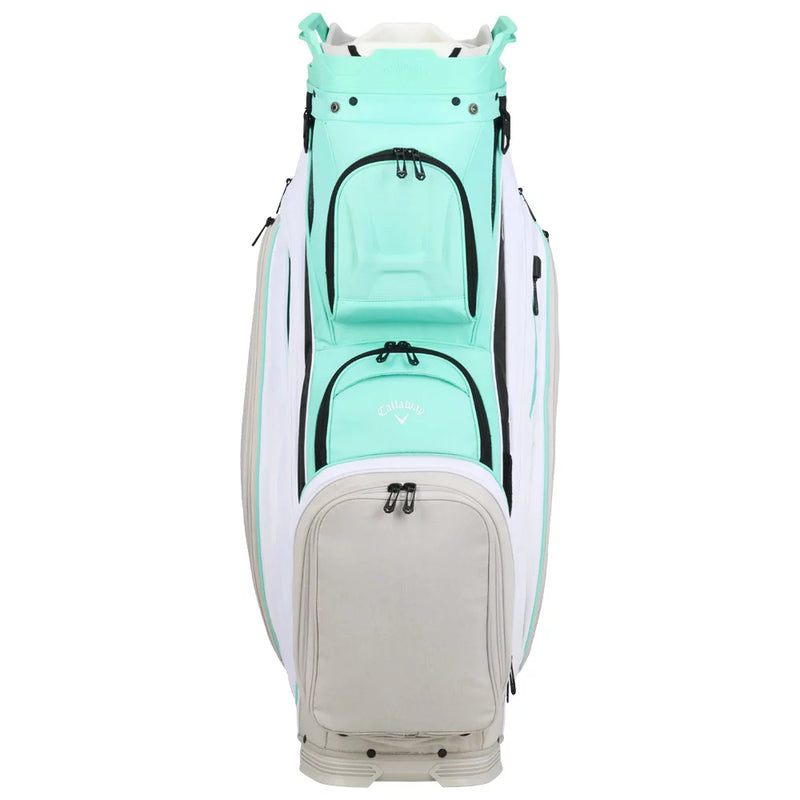 Sac Chariot Org 14 Aqua White Silver