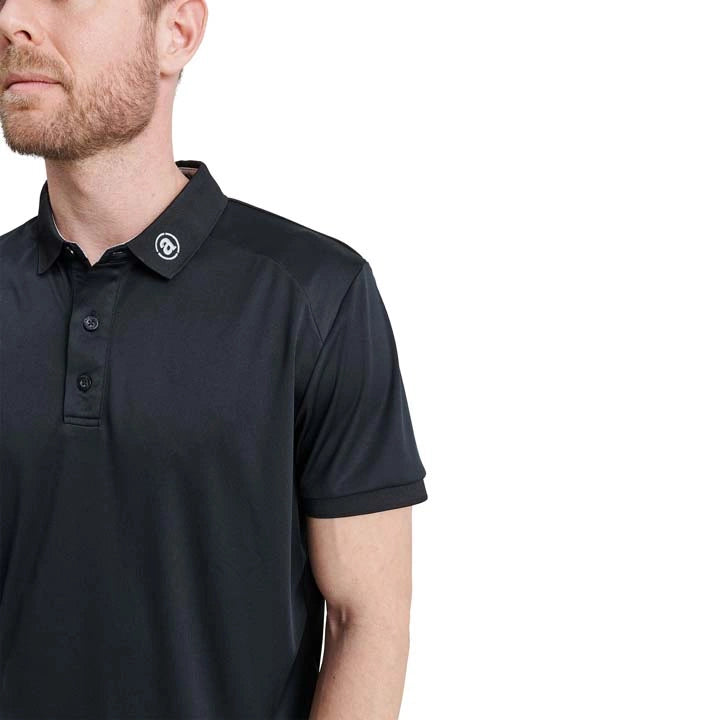 Polo Hammel Black Homme