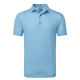 Polo imprimé Coquillage Light Blue White Homme