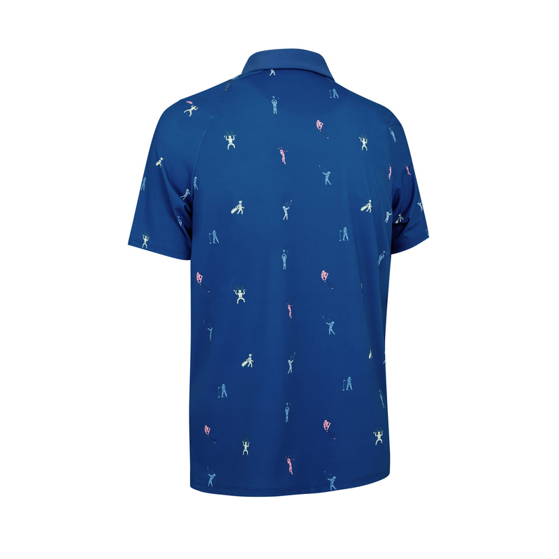 Polo Time Lapse Galaxy Blue Homme