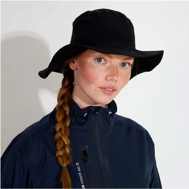 Chapeau de pluie Links Noir Femme