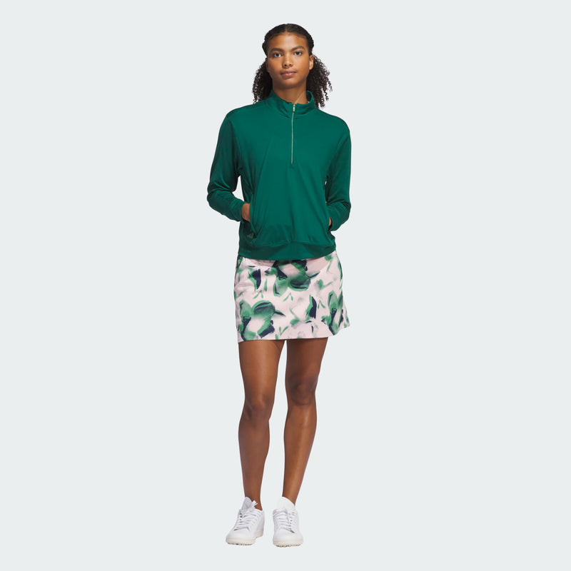 Sweat Ultimate Quarter Zip Green Femme