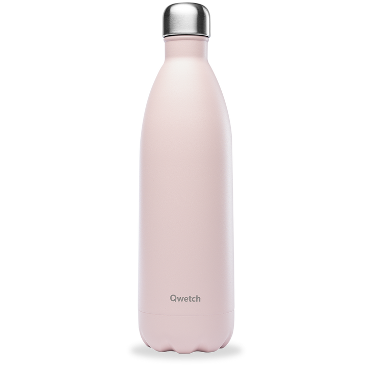 Bouteille Isotherme Inox Pastel Rose 1L