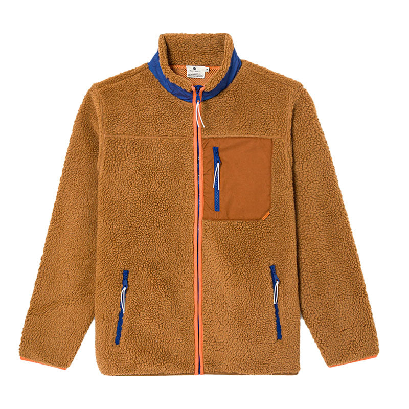 Veste Sherpa Camel