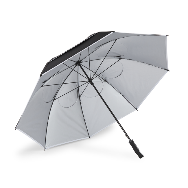 Parapluie Tour Double Canopy Black