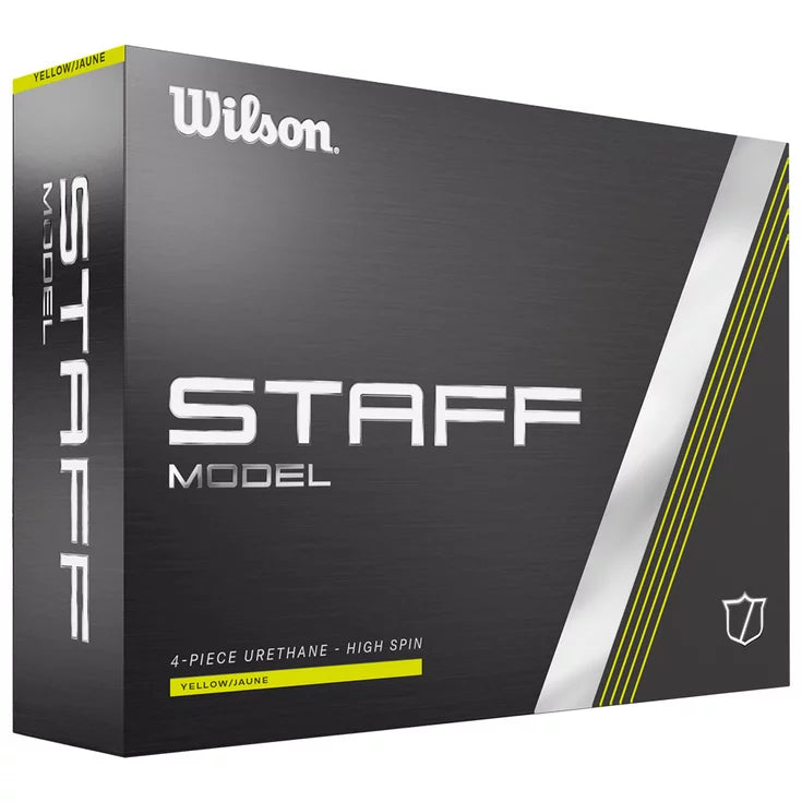 12 Balles de golf Staff Model Yellow