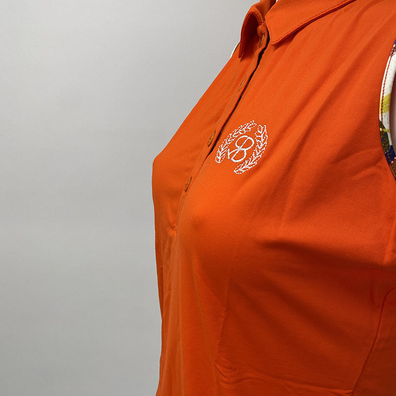 Polo Atlas Orange Femme