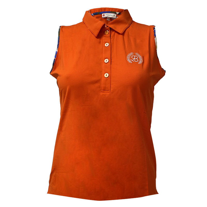 Polo Atlas Orange Femme