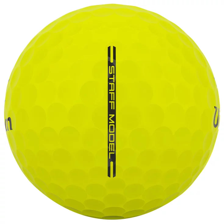 12 Balles de golf Staff Model Yellow