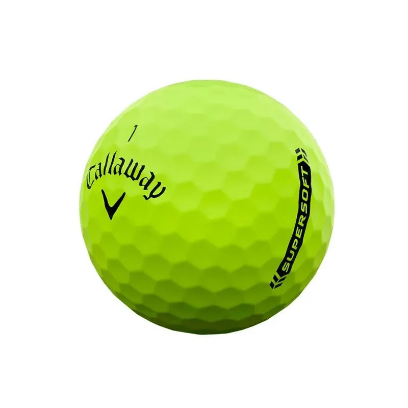 12 Balles de golf Supersoft Matt Green