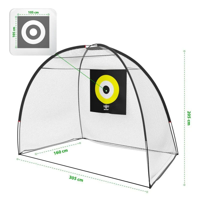 Cage de Practice de Golf avec Cible