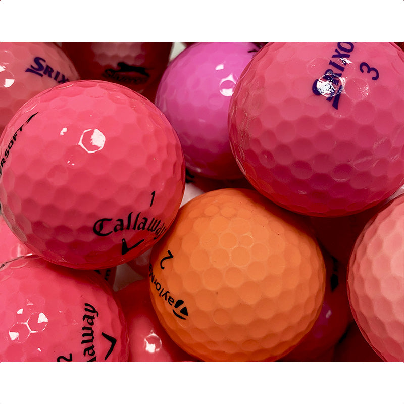 12 Balles de golf Mix Lady Reconditionnées