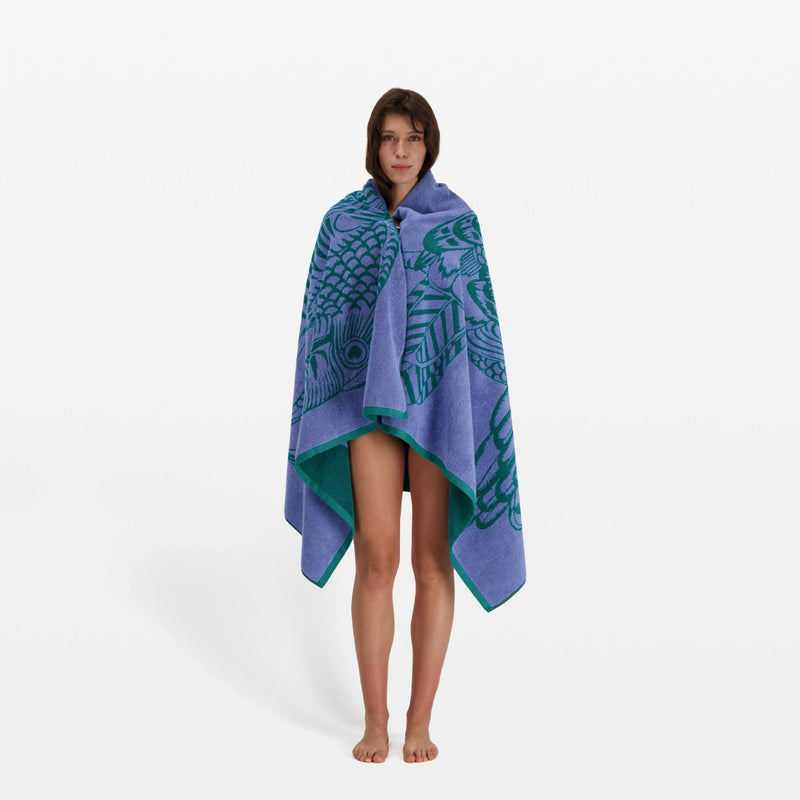 Serviette de plage Toucan Lavender