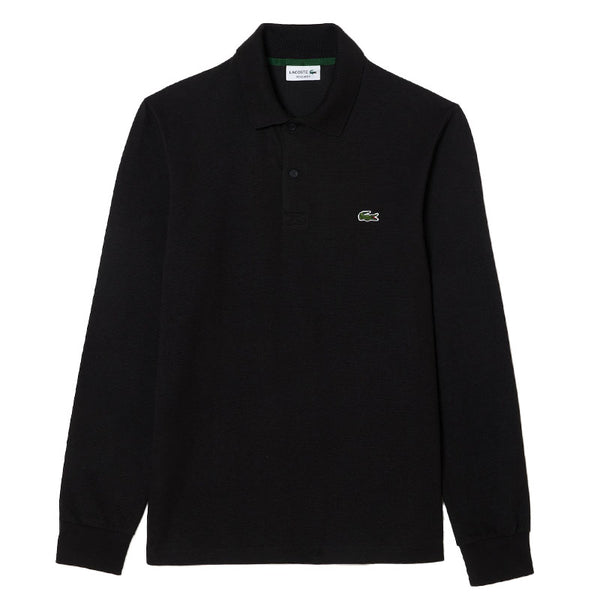 Lacoste Polo regular manches longues Black Homme