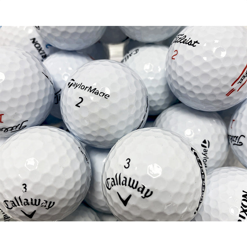 12 Balles de golf Mix Haut de Gamme Reconditionnées