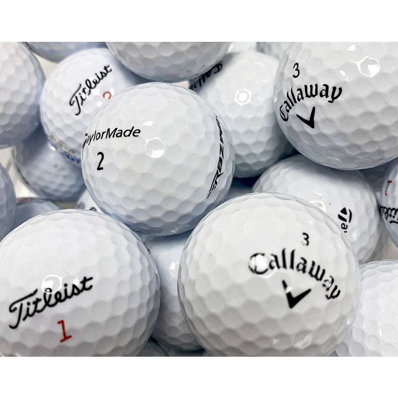 12 Balles de golf Mix Haut de Gamme Reconditionnées