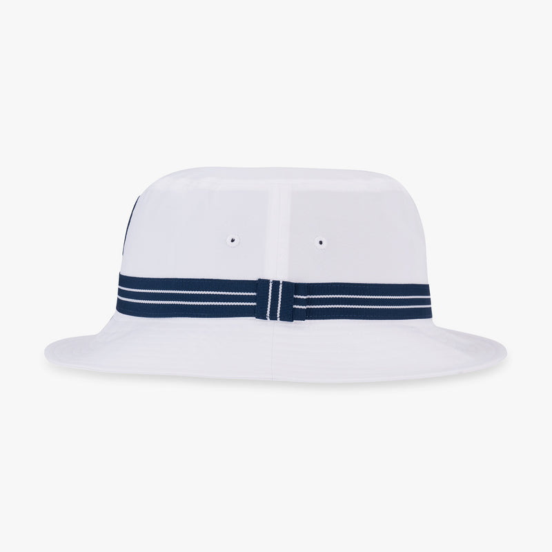 Chapeau Bucket White Navy