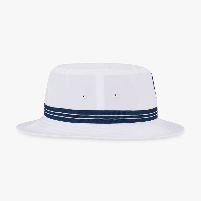 Chapeau Bucket White Navy