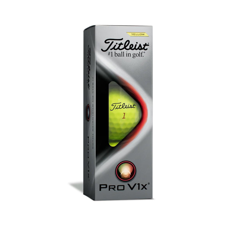 12 Balles de golf Pro V1X Yellow