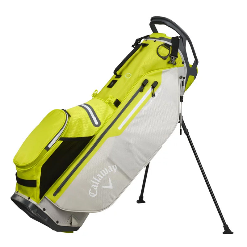 Sac Trépied Fairway + Stand Bag Fluo Yellow Grey