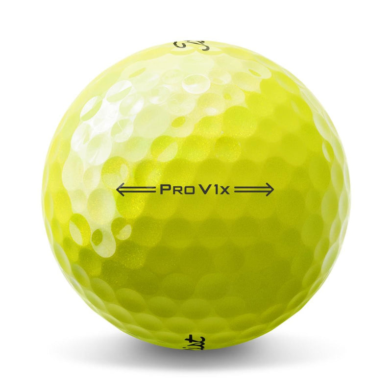 12 Balles de golf Pro V1X Yellow