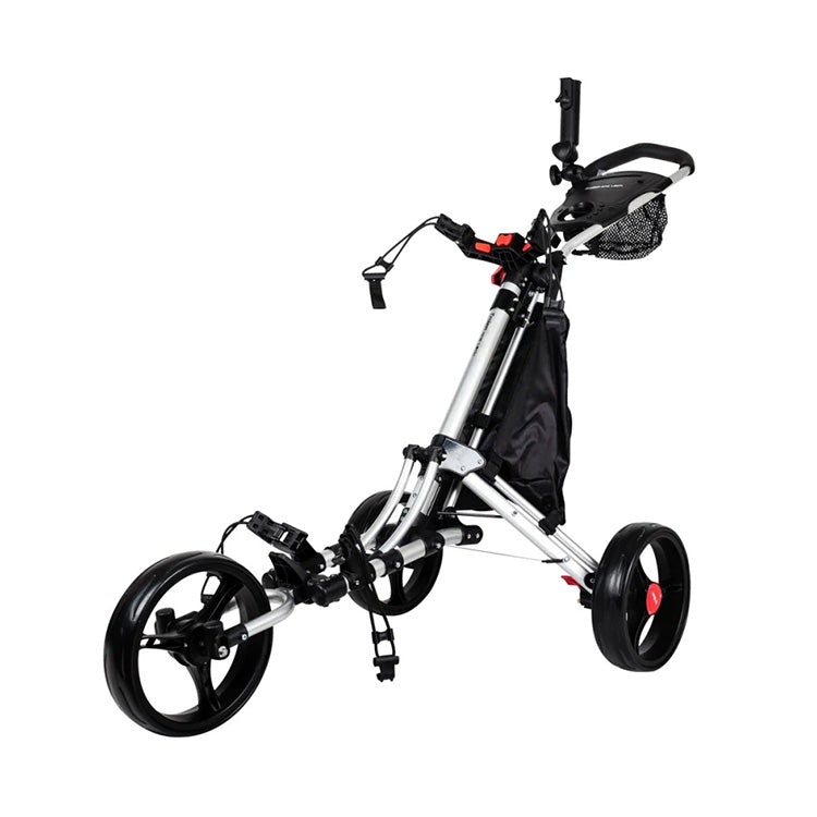 Trolem One Lock Argent - Chariot de golf manuel 3 roues