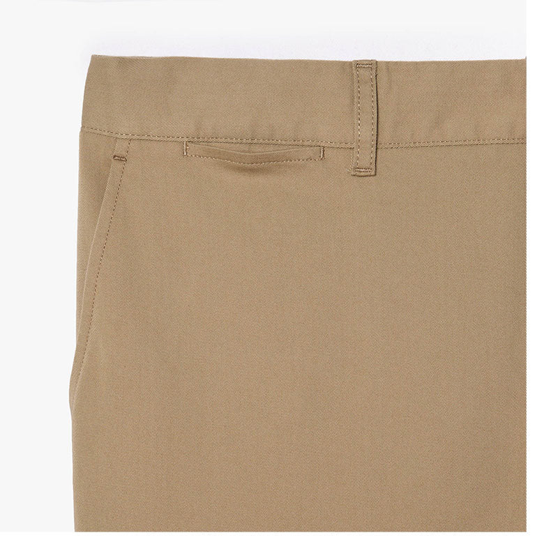 Pantalon Chino Slim Coton stretch Beige Homme