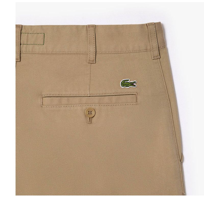 Pantalon Chino Slim Coton stretch Beige Homme